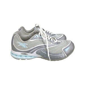 Women's Reebok 904 Athletic Running Shoes Sz 9.5 Silver/Blue